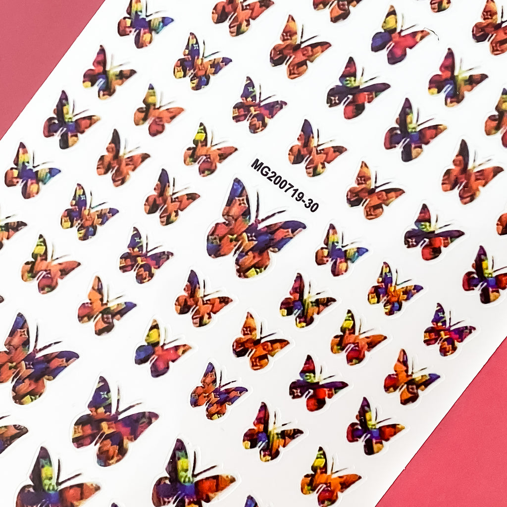 Autumn Butterfly Stickers